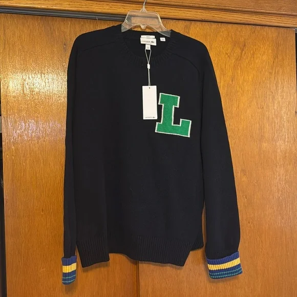 BNWT Lacoste Unisex Wool Sweater - Picture 6 of 9